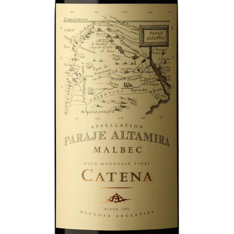 Vino Catena Zapata Paraje Altamira Malbec 750cc