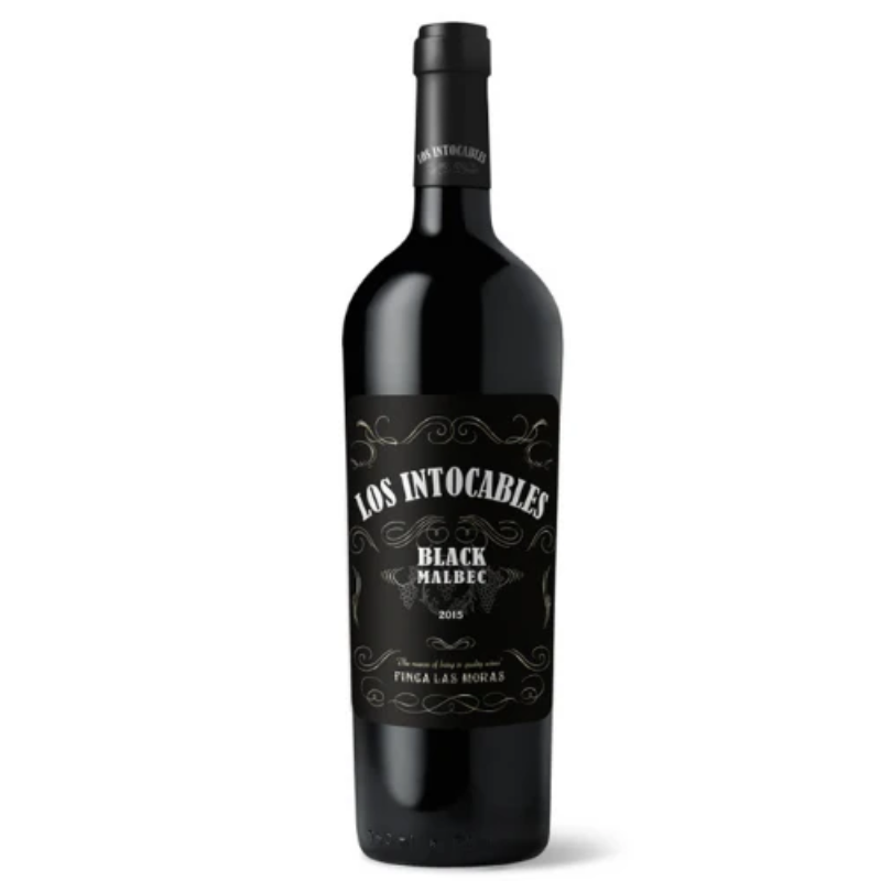 Vino Los Intocables Black Malbec 750cc