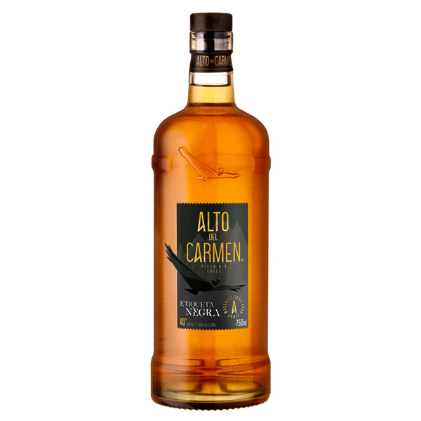 Pisco Alto del Carmen 40° Etiqueta Negra 750cc