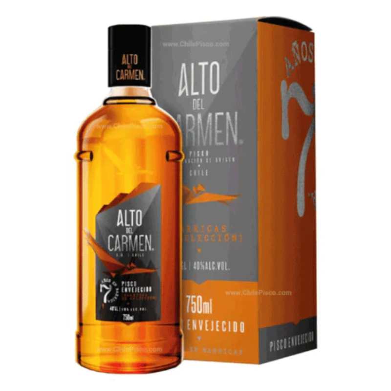 Pisco Alto del Carmen 40° Barricas de Selección 750cc