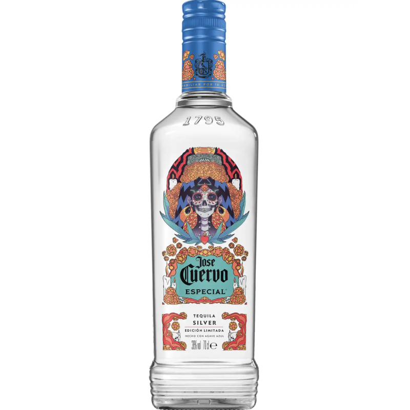 Tequila José Cuervo Especial Silver 40° 750cc - Edicion Calavera