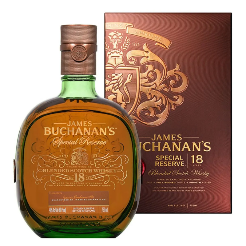 Whisky Buchanans Special Reserve 18 años 40° 750cc