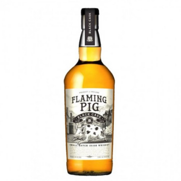 Whiskey Flaming Pig Irish Whiskey Black Cask 40° 700cc