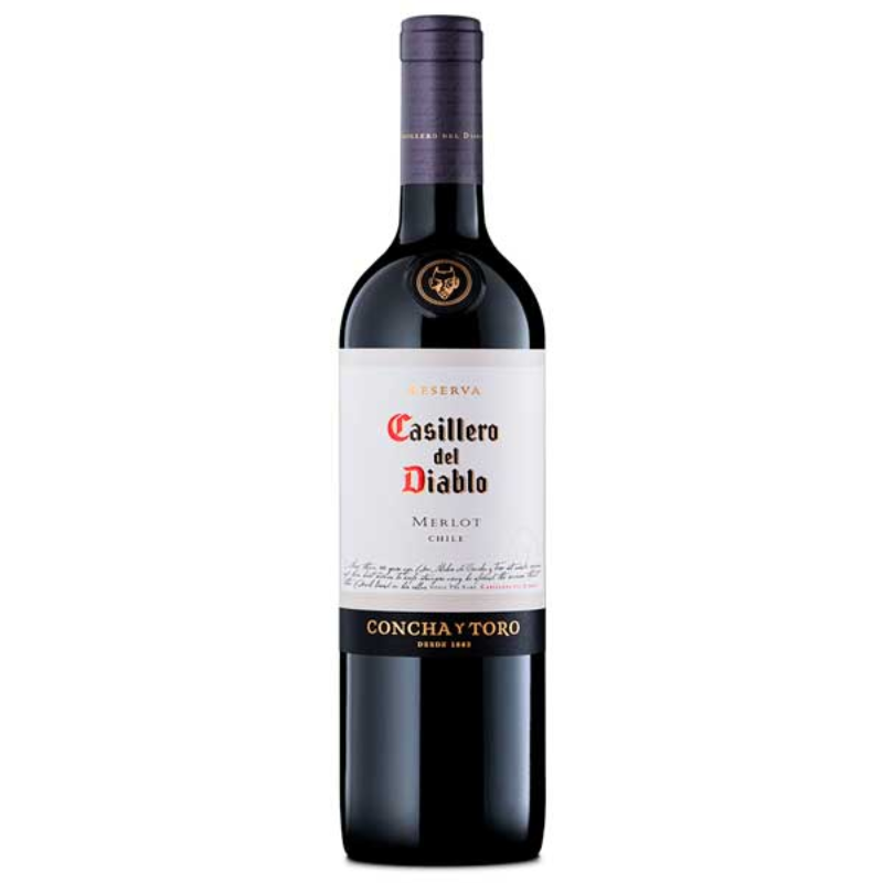 Vino Casillero del Diablo Reserva Merlot 750cc