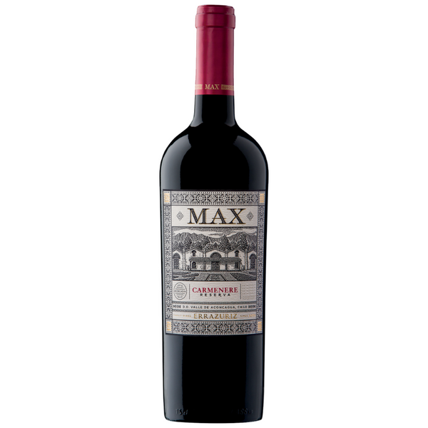 Vino Errazuriz MAX Carmenere 750cc - Exportación USA