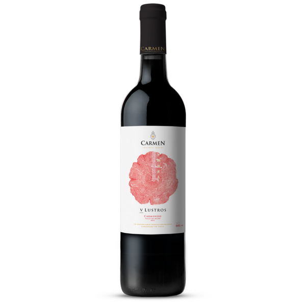 Vino Carmen V Lustros Carmenere 750cc