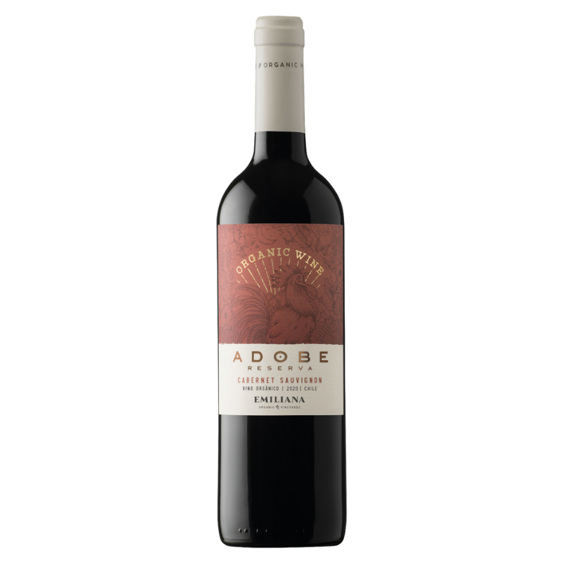 Vino Adobe Emiliana Reserva Orgánico Cabernet Sauvignon 750cc
