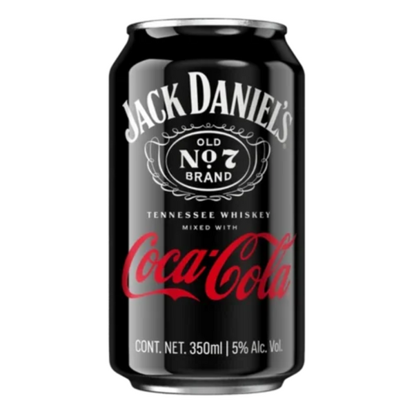 Jack & Coke Jack Daniel's Coca Cola 7° 350ml