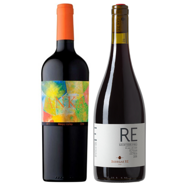 Pack 2 Vinos Ensamblajes Anka Blend + RE Mediterraneo