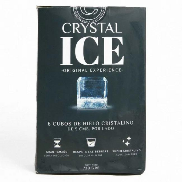 Cubos de Hielo Cristalino 5 cms. Crystal Ice