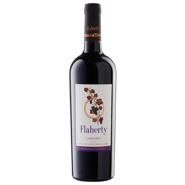 Vino Flaherty Carmenere 750cc