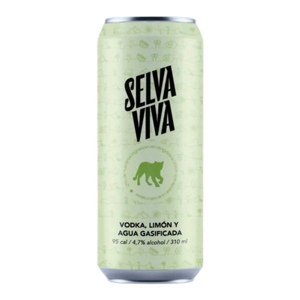 Selva Viva Vodka Limón 4,7° 310cc