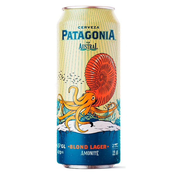 Cerveza Austral Patagonia Blond Lager 470cc