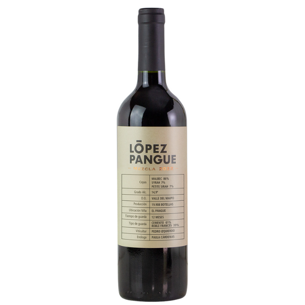 Vino Lopez Pangue Mezcla 750cc