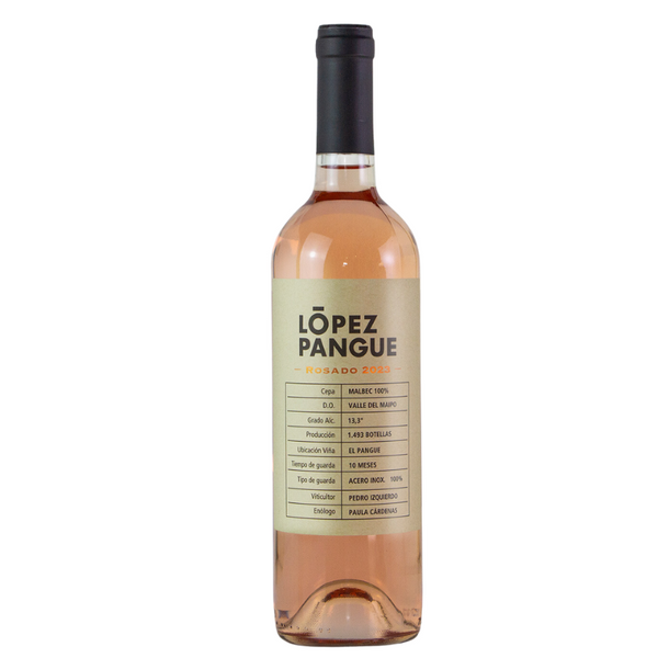 Vino Lopez Pangue Rosado Rosé Malbec 750cc