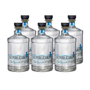 Caja Pisco Republicano Transparente 40° x6 ($8.990 c/u)