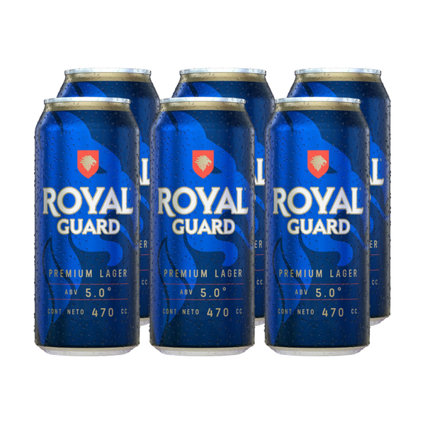 Cerveza Royal Guard 470cc x6