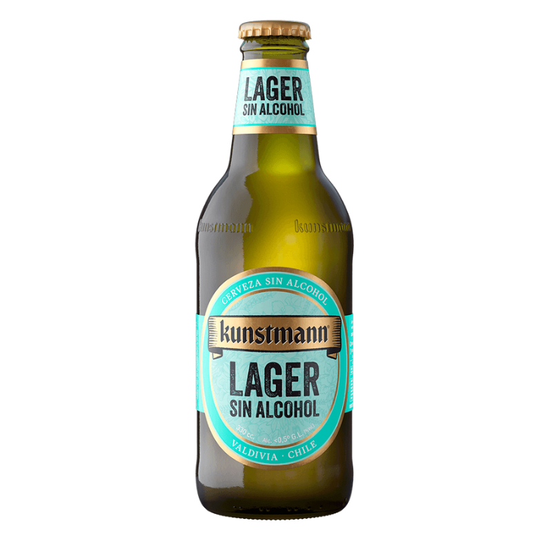 Cerveza Kunstmann Lager Sin Alcohol 330cc