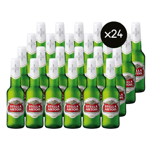 24x Cerveza Stella Artois Botella 330cc