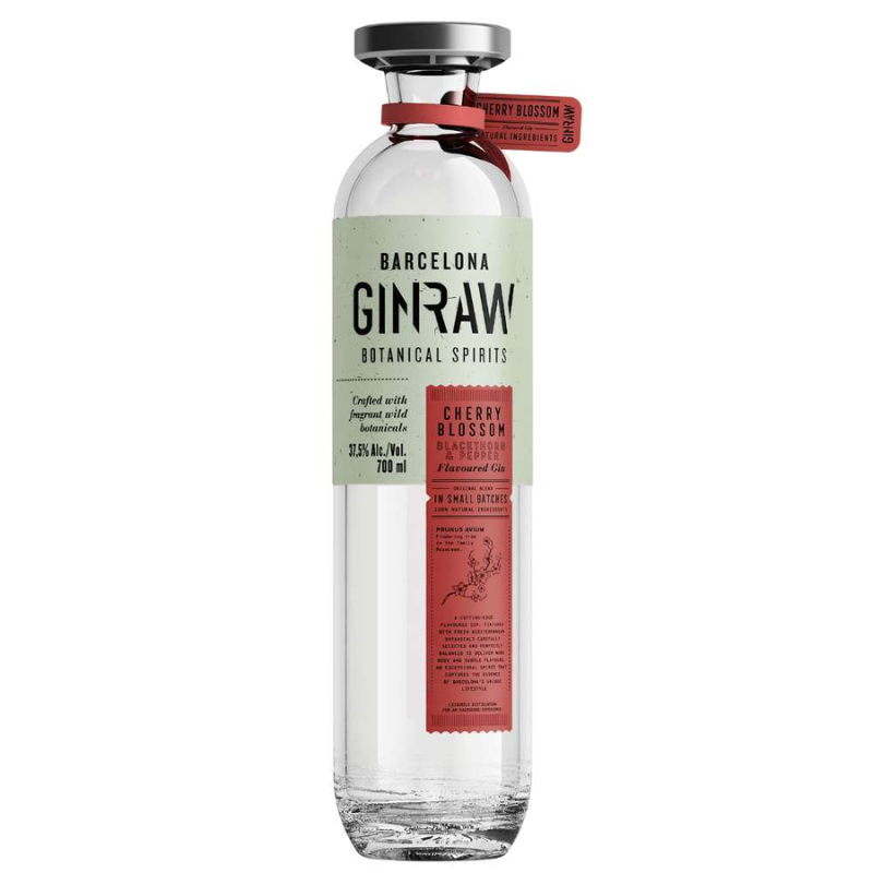 Gin RAW Cherry Blossom 37,5° 700cc