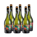x6 Espumante 7 Colores Charmat Brut 750cc ($3.990 c/u)