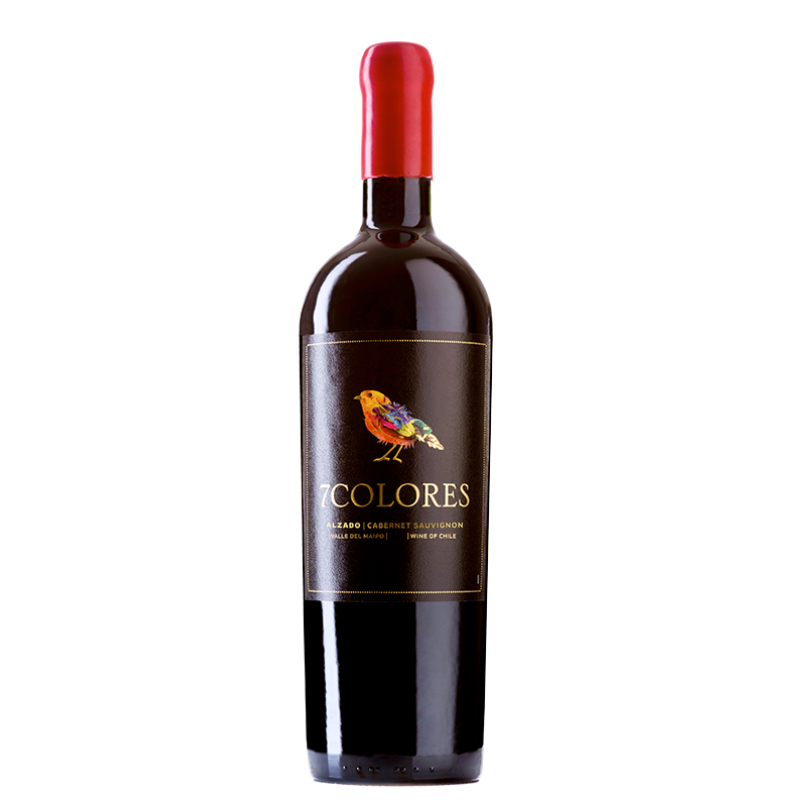 Vino 7 Colores Alzado Icono Cabernet Sauvignon 750cc