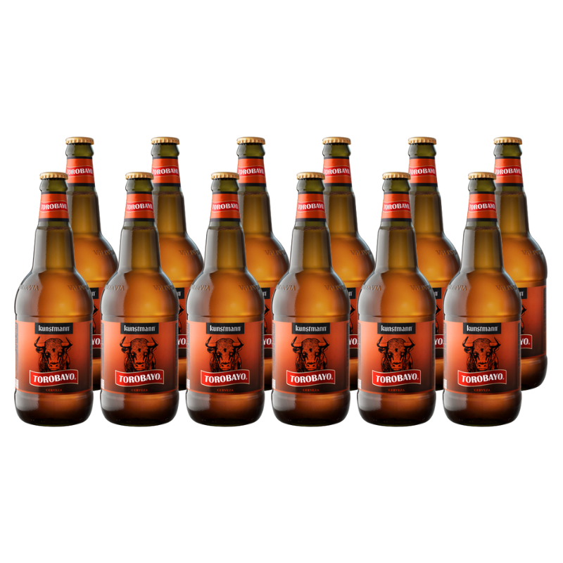 x12 Cerveza Kunstmann Torobayo 500cc