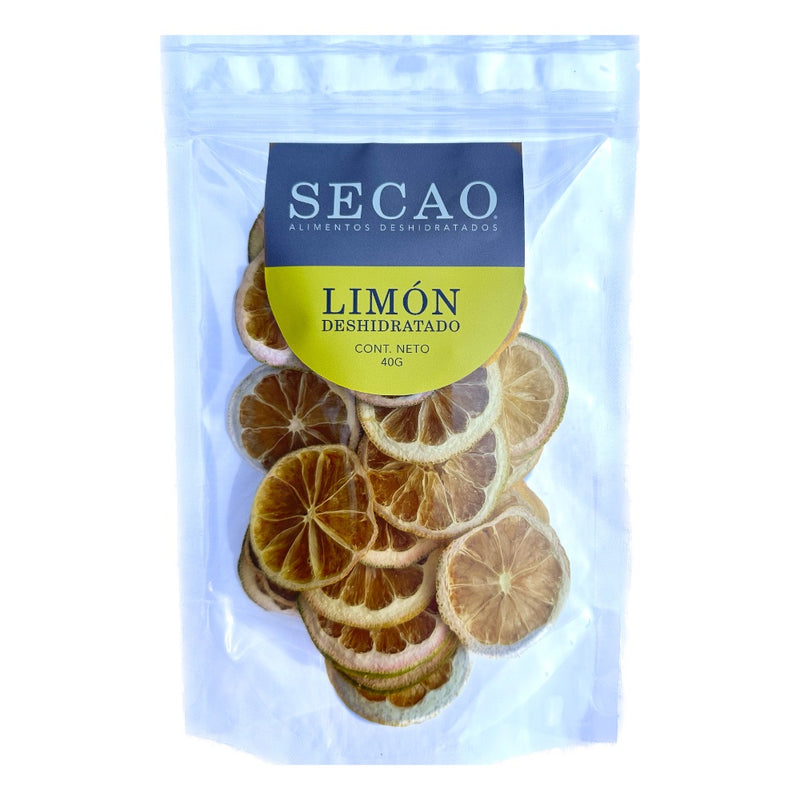 Limón Deshidratado 40gr Secao