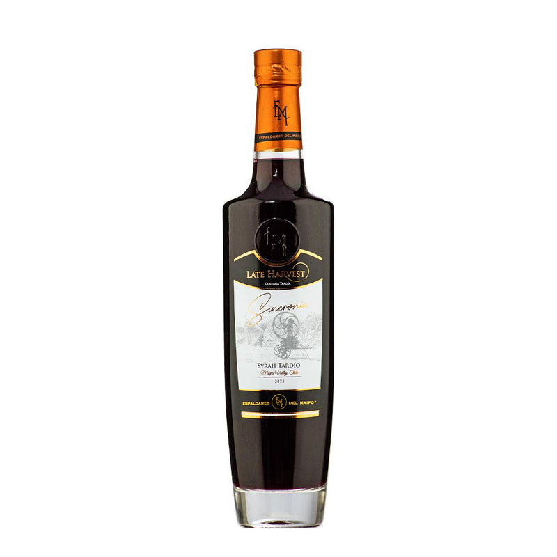 Vino Late Harvest Syrah Tardío Espaldares del Maipo 500cc