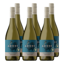 x6 Vino Adobe Reserva Chardonnay 750cc ($3.890 c/u)