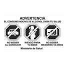 x6 Pisco Alto del Carmen Etiqueta Blanca 40° 750cc ($9.490)