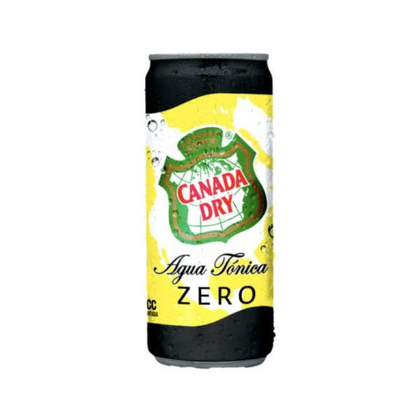 Bebida Canada Dry Agua Tonica Sin Azúcar Lata 310cc