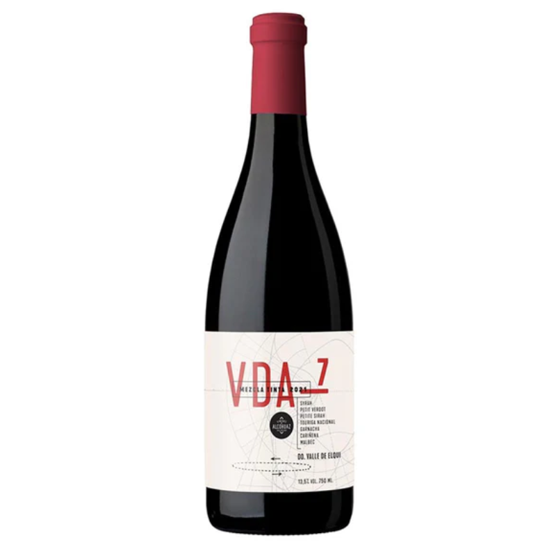 Vino Alcohuaz VDA 7 Mezcla Tinta 750ml