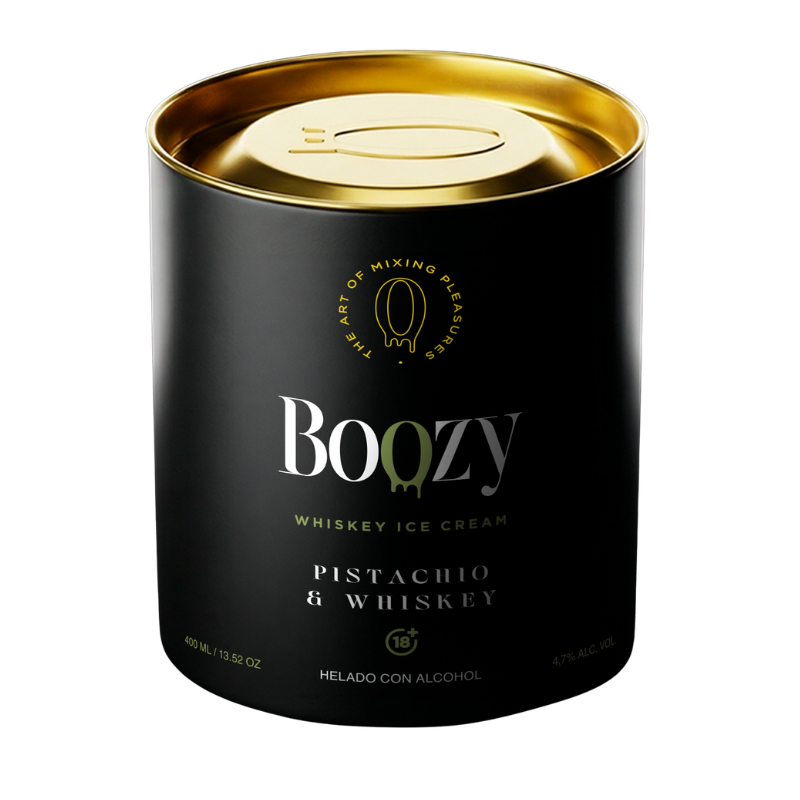 Helado Boozy Pistacho & Whiskey 4.7° 400ml