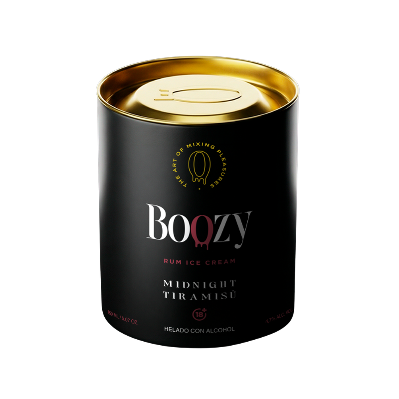 Helado Boozy Rum Midnight Tiramisu 4.7° 150ml