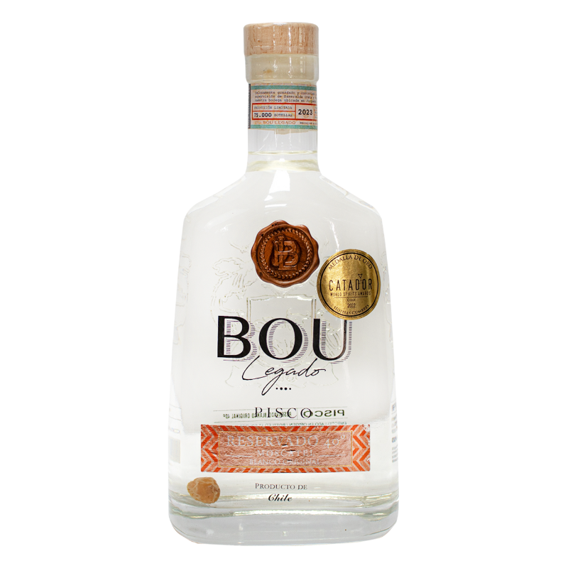 Pisco Bou Legado Reservado Blanco 40 750cc