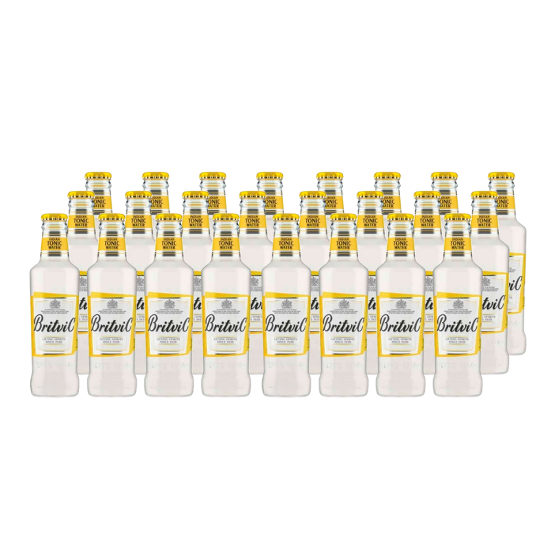 Agua Tonica Britvic Indian Tonic Water 200ml x24 - Bebida Premium | Opera Liquor Store