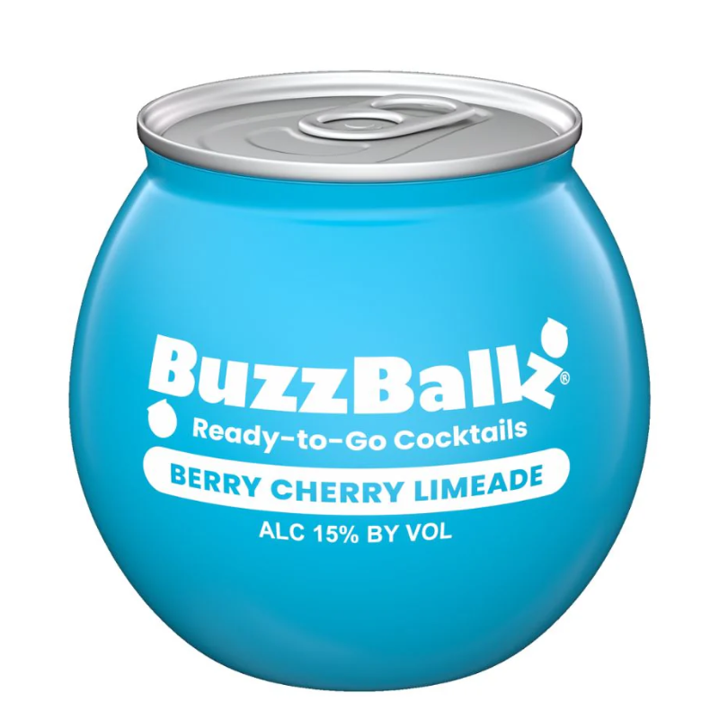 Cóctel BuzzBallz Berry Cherry Limeade 15° 200cc