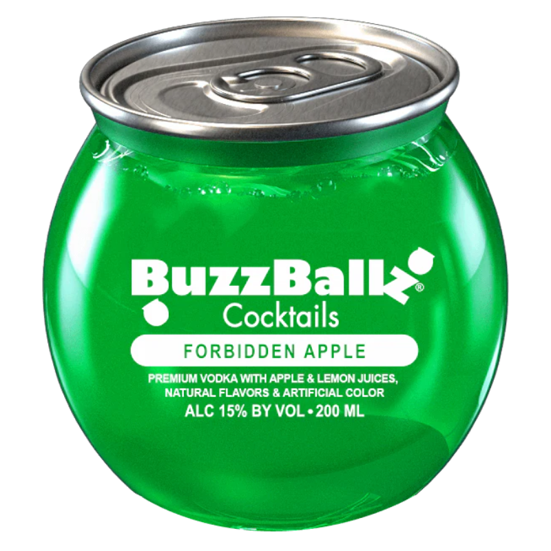 Cóctel BuzzBallz Forbidden Apple 15° 200cc
