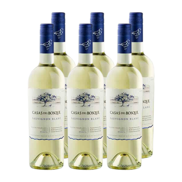 Vino Casas del Bosque Reserva Sauvignon Blanc x6 ($5.990 c/u)