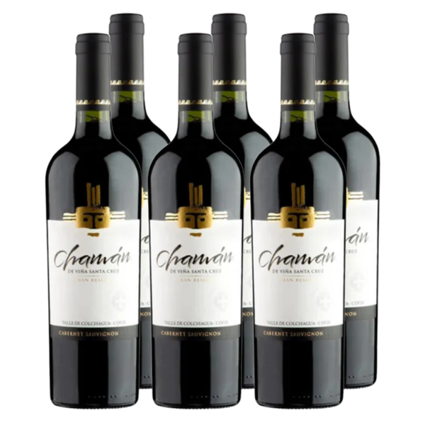 Vino Santa Cruz Chaman Gran Reserva Cabernet Sauvignon 750cc x6 ($8.490 c/u)