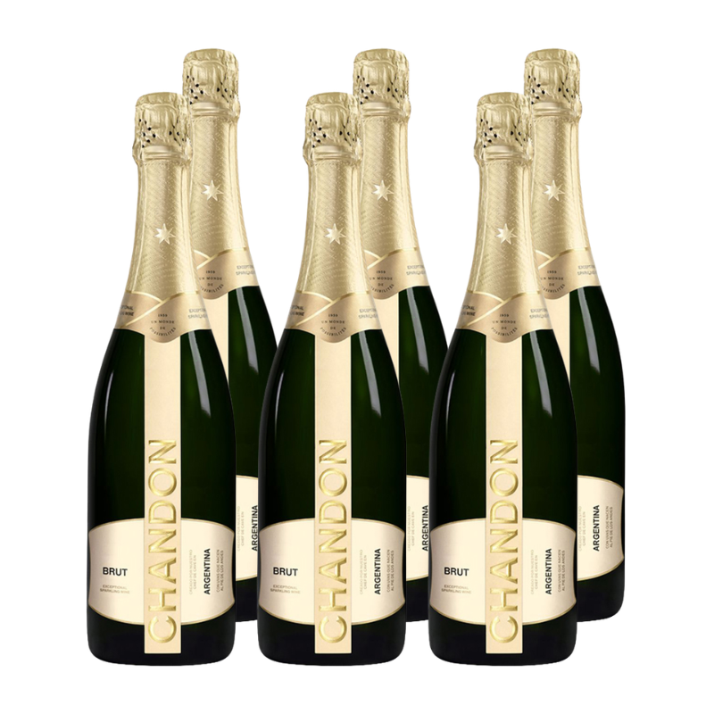 x6 Espumante Chandon Brut 12.5° 750cc ($11.990 c/u)
