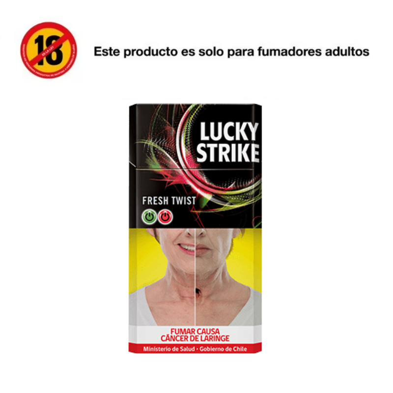 Cigarrillos Lucky Strike Fresh Twist 20s