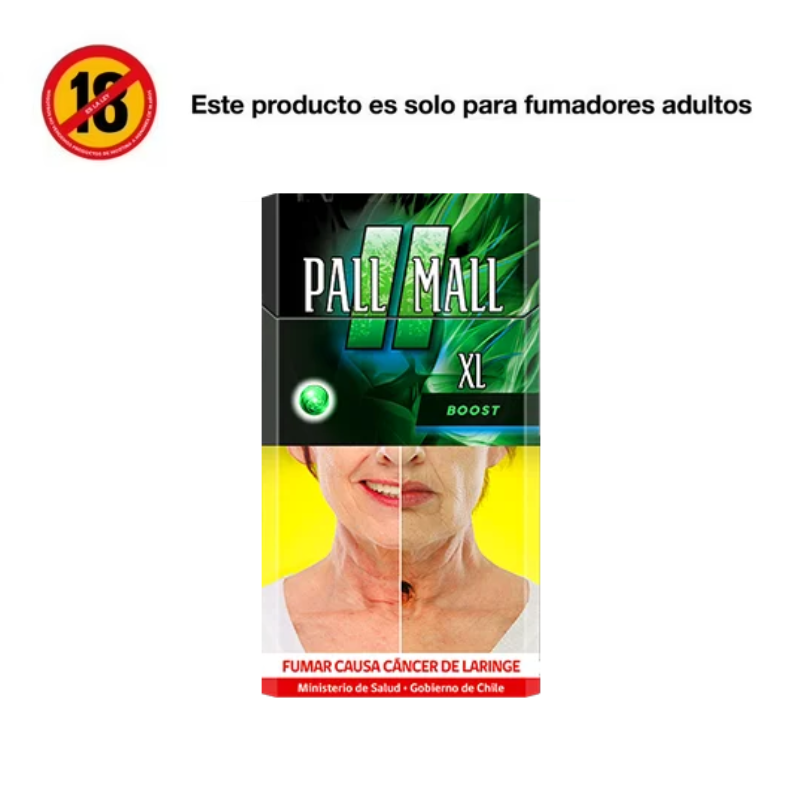 Cigarrillos Pall Mall Boost XL 20s