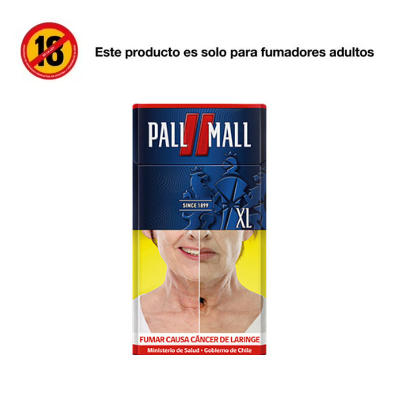 Cigarrillos Pall Mall Rojo XL 20s