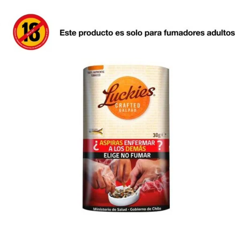Tabaco Luckies Galpao Crafted 30gr