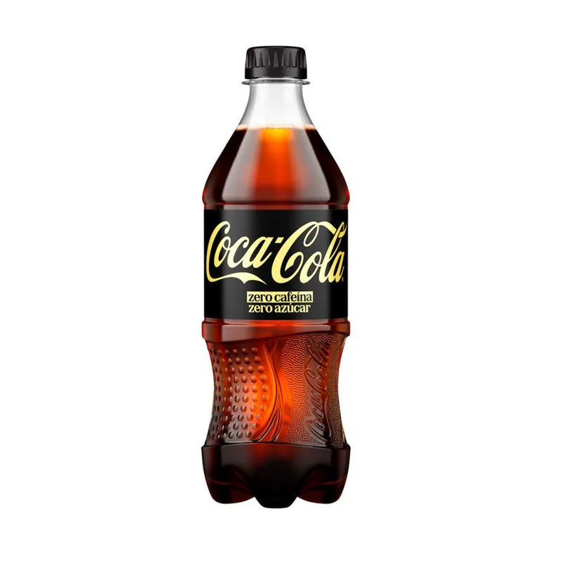 Bebida Coca Cola Zero Cafeina Zero Azúcar 591ml