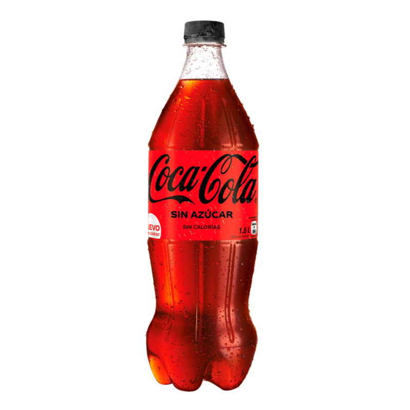 Bebida Coca Cola Sin Azúcar 1.5lt