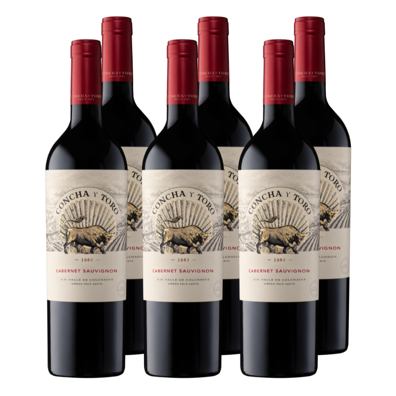 Vino Concha y Toro The Wine Gran Reserva Cabernet Sauvignon 750cc x6