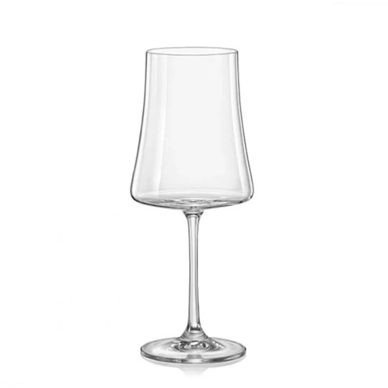 Set Juego 6 Copas Vino Tinto Xtra Bohemia Crystalex 560ml